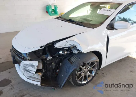 2015 Dodge Dart Sxt из США, поврежденный, VIN 1C3CDFBB1FD165645